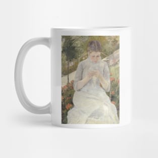 Girl in the Garden by Mary Cassatt Mug